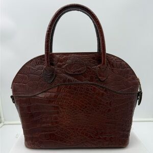 MULBERRY BUGATTI 28 Bag in Chestnut Nile Congo Made in ENGLAND